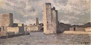 Jean Baptiste Camille  Corot La Rochelle (mk11) oil painting picture wholesale